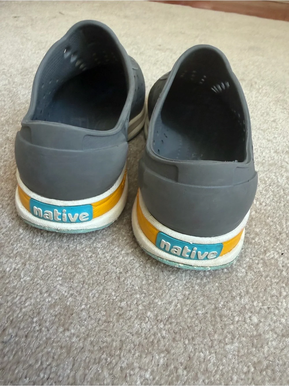 Native Slip-On Shoes - Grey